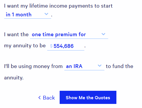 single life annuity meaning