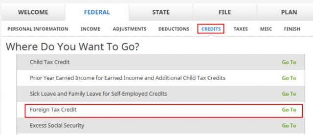 How to Enter 2024 Foreign Tax Credit Form 1116 in H&R Block