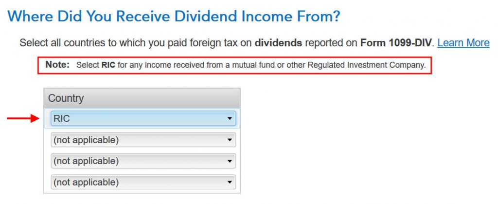 form 1116 detailed explanation turbotax