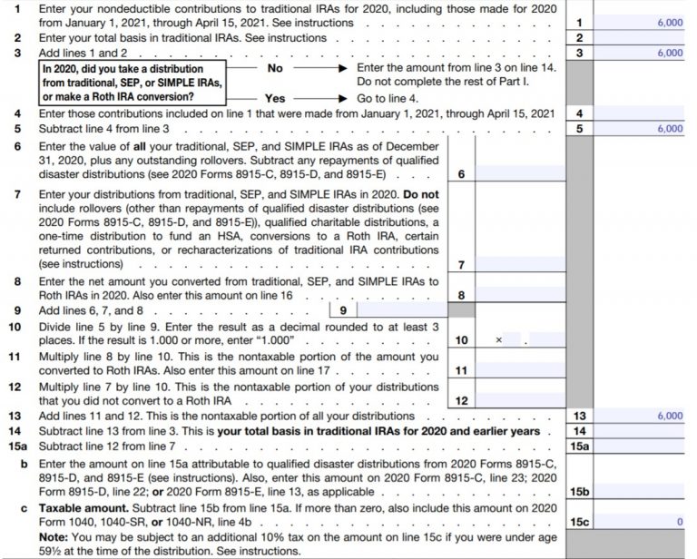 Make Backdoor Roth Easy On Your Tax Return