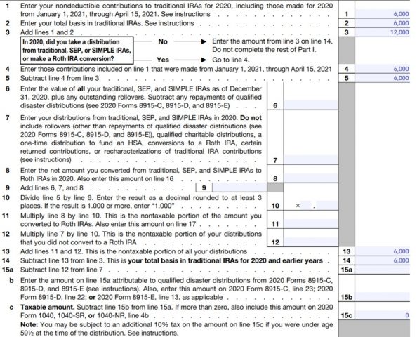 Make Backdoor Roth Easy On Your Tax Return