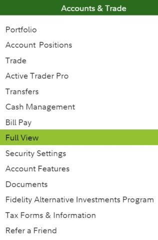 Fidelity Full View + GPS: Track Your Portfolio Across All Accounts