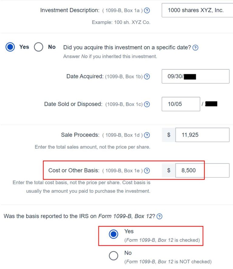 How to Enter 2023 ESPP Sold in FreeTaxUSA Adjust Cost Basis