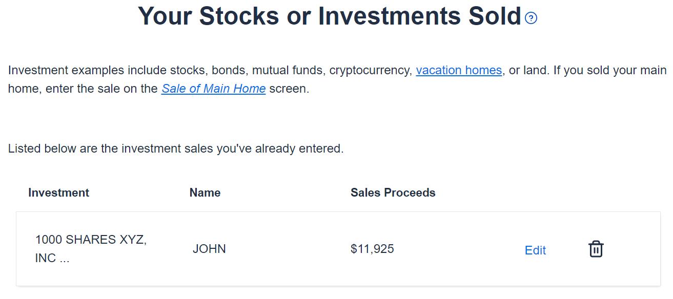How to Enter 2023 ESPP Sold in FreeTaxUSA Adjust Cost Basis